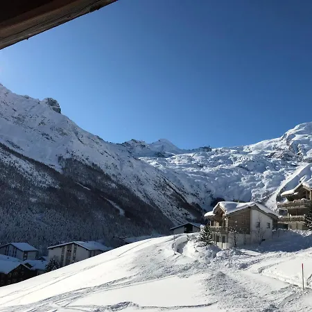 Haus Belle-Vue Apartment Saas-Fee Exterior photo